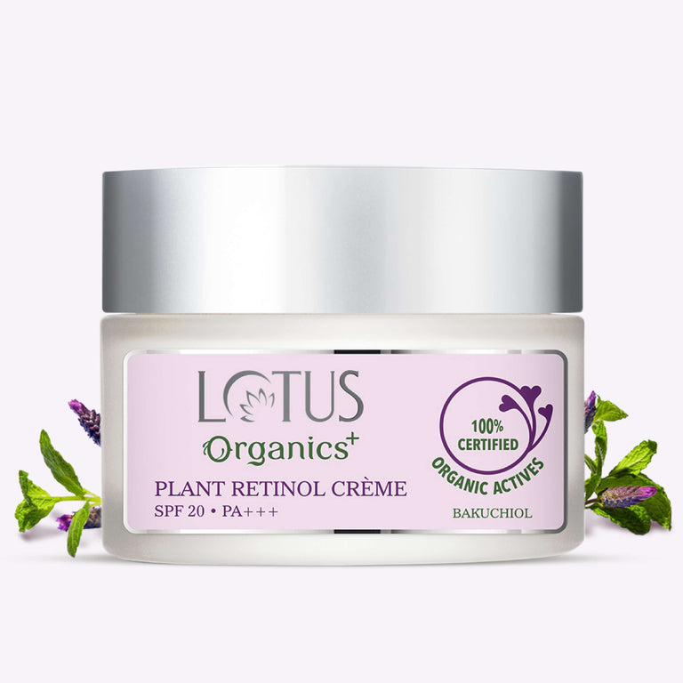 LOTUS ORGANICS PLANT RETINOL CREAM SPF 20 50GM