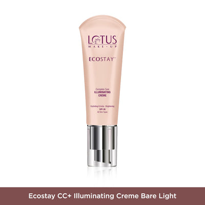 LOTUS MAKEUP ECOSTAY ILLUMINATING CC CREME IC01 SNOW LIGHT