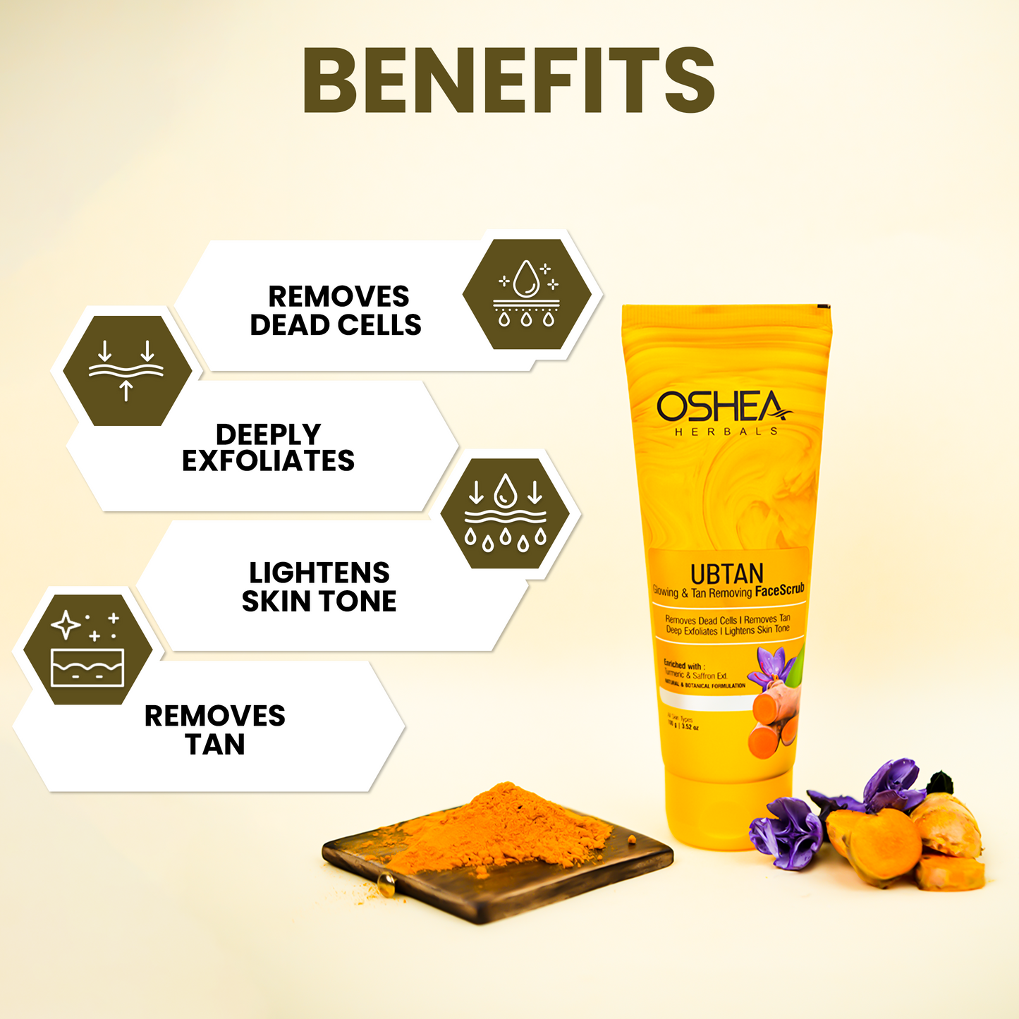 OSHEA SCRUB UBTAN 100G