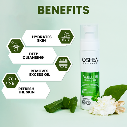 OSHEA LOTION BASIL CLEANSING 500ML