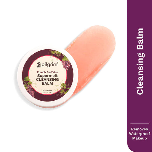 PILGRIM FRENCH RED VINE SUPERMELT CLEANSING BALM 50GM