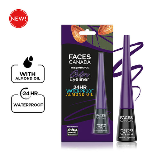FACES MAGNETEYES COLOR EYELINER DRAMATIC PURPLE 4ML