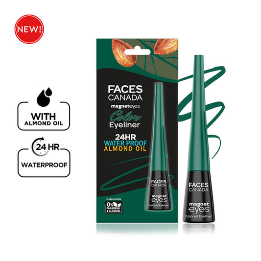 FACES MAGNETEYES COLOR EYELINER ELEGANT GREEN 4ML