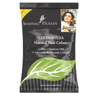 SHAHNAZ HUSAIN COLOURVEDA HAIR COLOUR BLACKISH BROWN 100GM