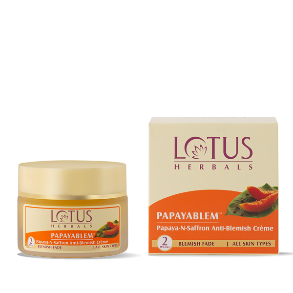 LOTUS HERBALS CREAM PAPAYABLEM 50 GRM