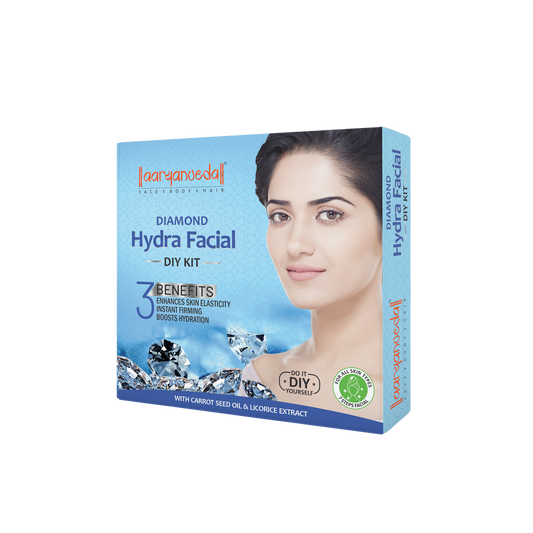 ARYANVEDA DIAMOND HYDRA FACIAL DIY KIT 45ML