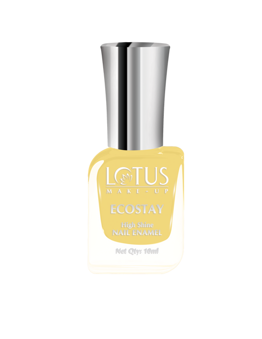 LOTUS MAKE-UP ECO NAIL PAINT E66 SQUEEZY LEMON