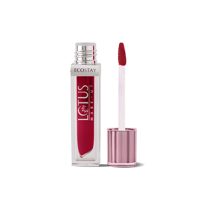 LOTUS MAKEUP ECOSTAY MATTE LIP LACQUER EL20 ALL THAT WINE