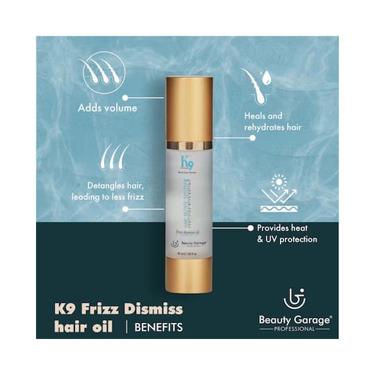 BEAUTY GARAGE K9 FRIZZ DISMISS OIL 50ML