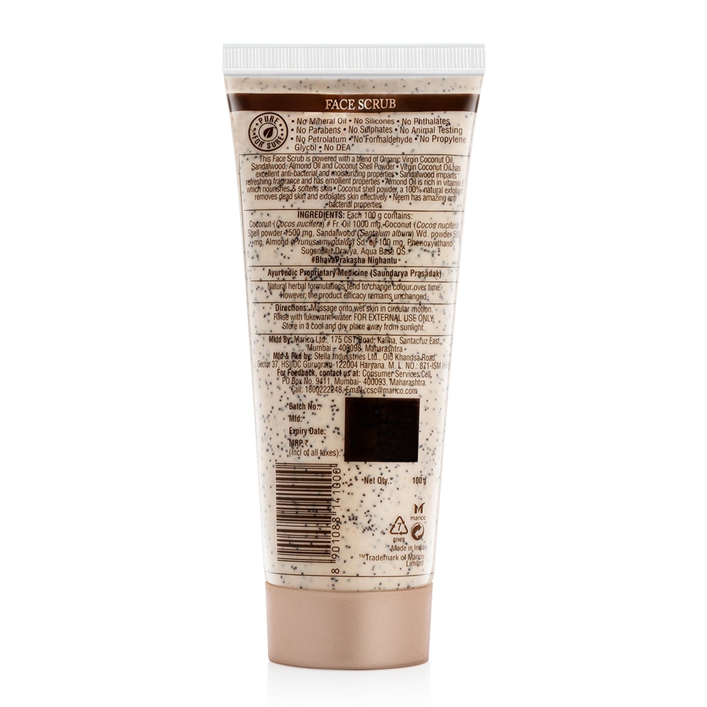 COCO SOUL FACE SCRUB 100G