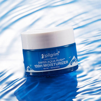 PILGRIM 120H SWISS AQUA RUSH MOISTURIZER 50GM