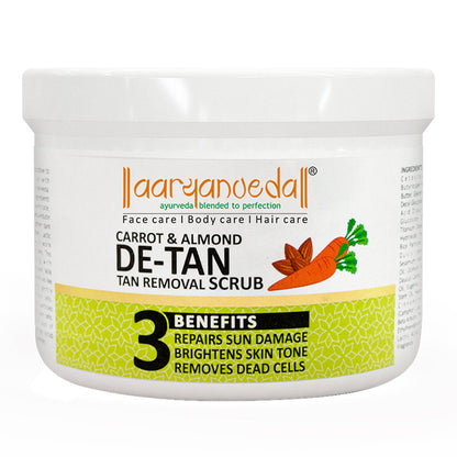 ARYANVEDA DE TAN SCRUB FOR TAN REMOVAL 200GM