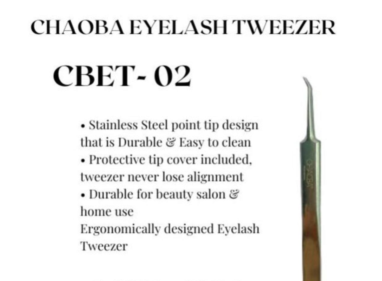 CHAOBA EYEBROW TWEEZER CBET-02