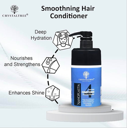 CRYSTALTREE NANOPLASTIA SMOOTHING CONDITIONER AFTER NANO TREATMENT 4 400ML