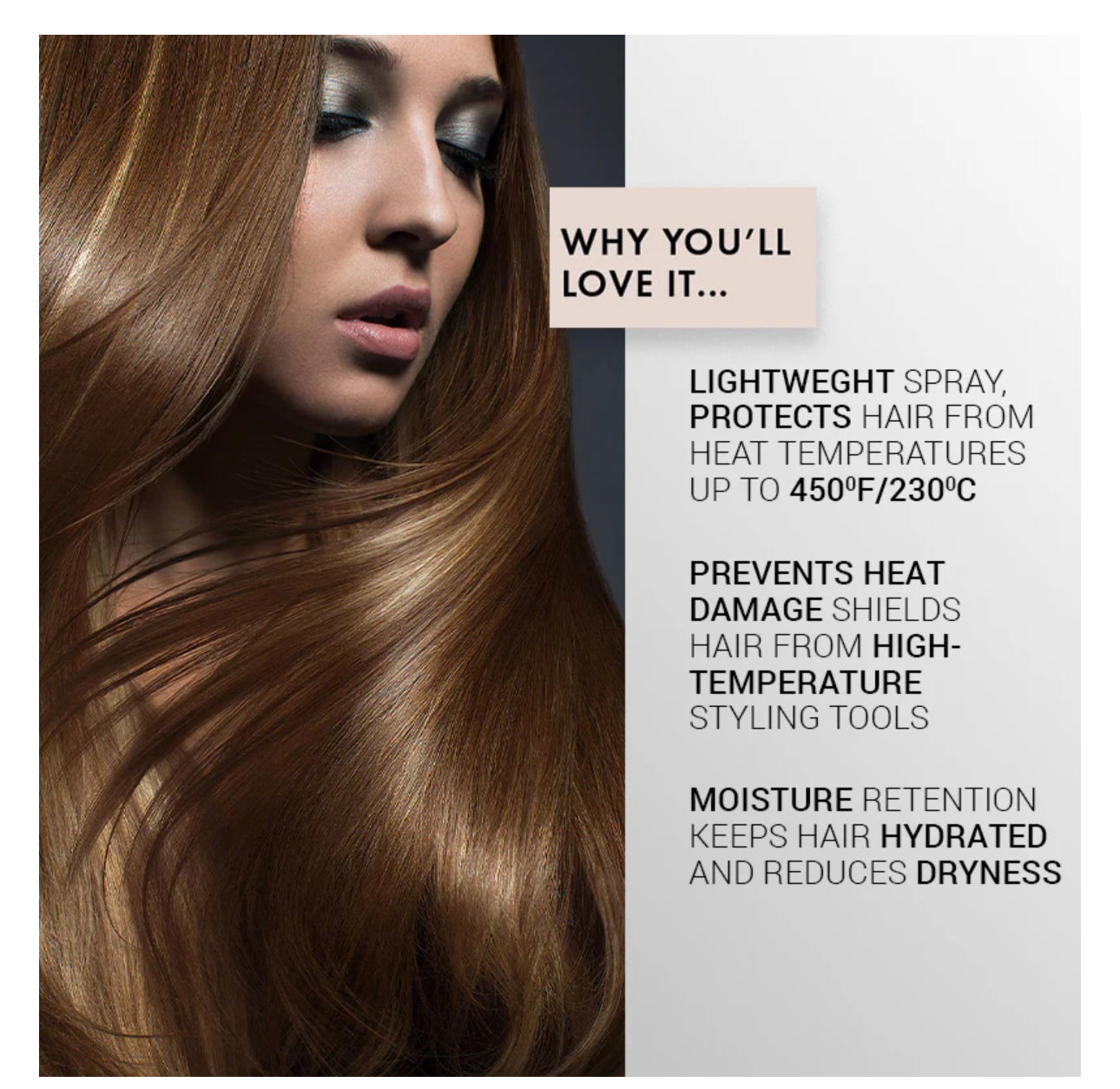 HAIR PURE HAIR SPARY HEAT PROTECTOR 200ML