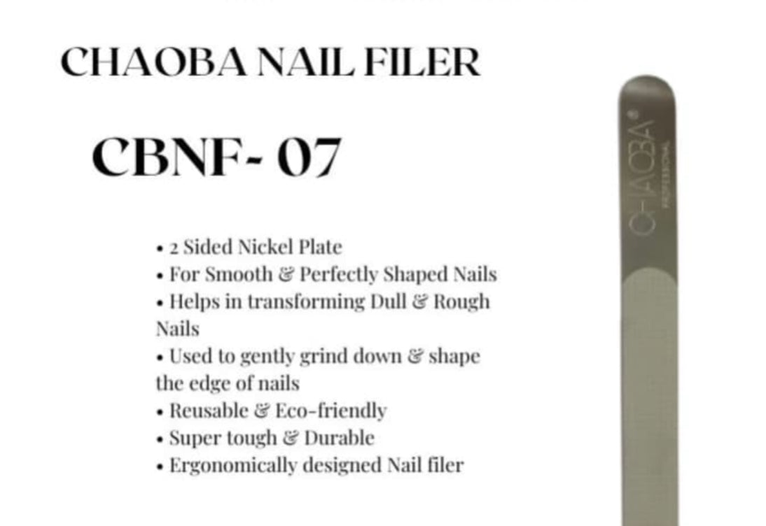 CHAOBA NAIL FILER CBNF 07