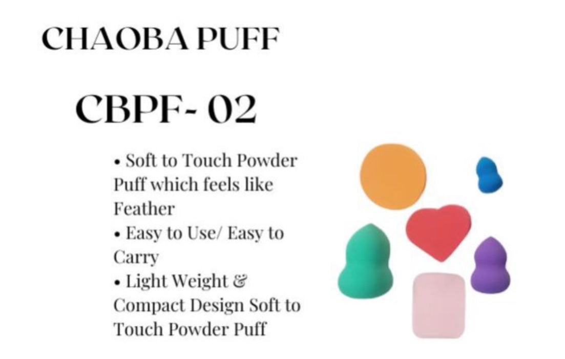 CHAOBA CBPF 02 MAKEUP PUFF