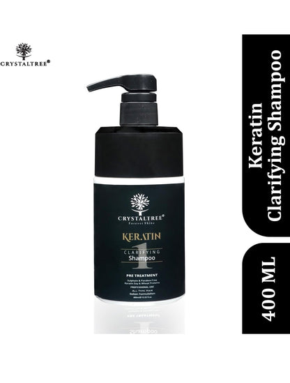 CRYSTALTREE KERATIN CLARIFYING SHAMPOO PRE TREATMENT 1 400ML