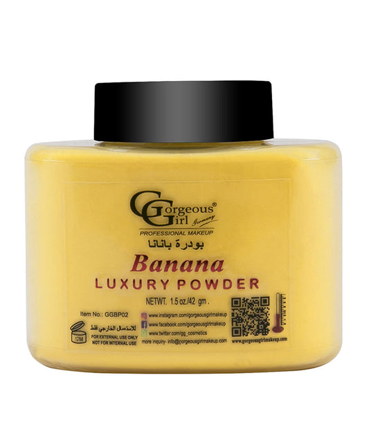 GORGEOUS GIRL LOOSE POWDER BANANA YELLOW