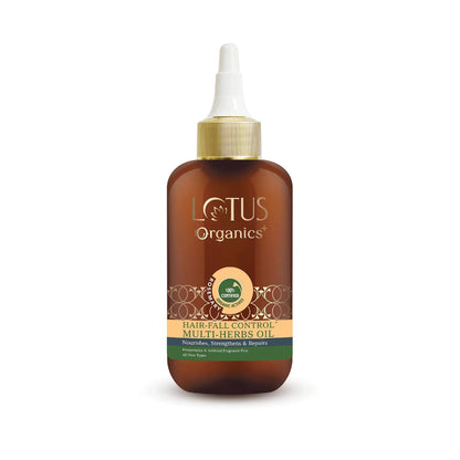 LOTUS ORGANICS HAIR FALL CONTROL MULTI HERBS OIL 100ML