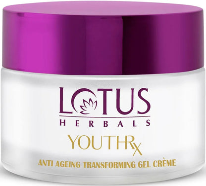 LOTUS HERBALS YOUTHRX ANTI AGEING GEL CREAM 50 GM
