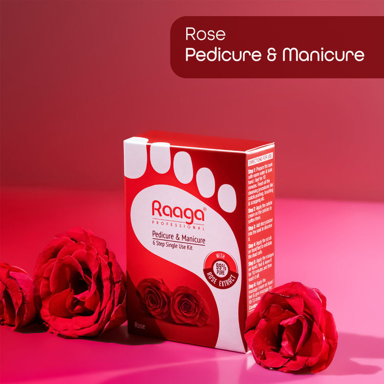 RAAGA PEDI & MENI ROSE KIT