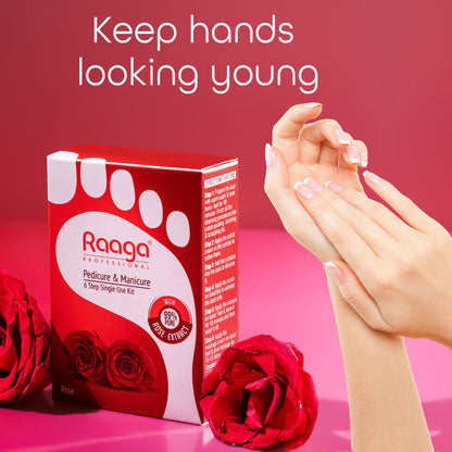 RAAGA PEDI & MENI ROSE KIT