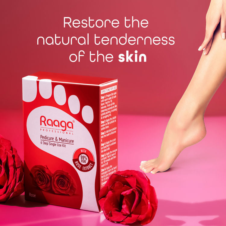 RAAGA PEDI & MENI ROSE KIT