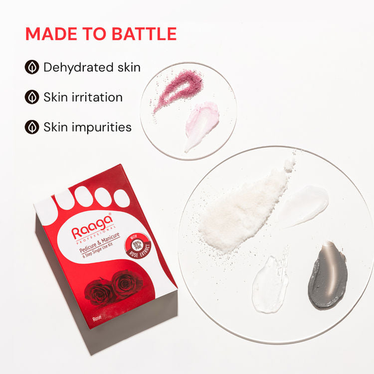 RAAGA PEDI & MENI ROSE KIT