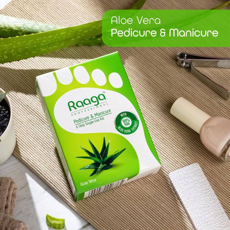 RAAGA PEDI & MENI ALOEVERA KIT