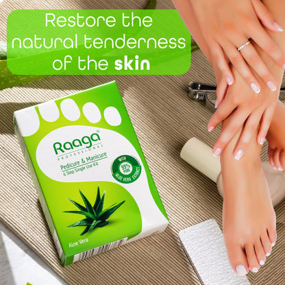 RAAGA PEDI & MENI ALOEVERA KIT