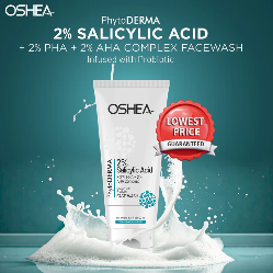 OSHEA PHYTODERMA 2% SALICYLIC ACID FACE WASH 100ML