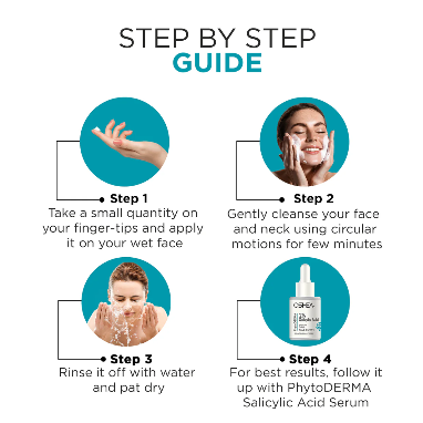 OSHEA PHYTODERMA 2% SALICYLIC ACID FACE WASH 100ML