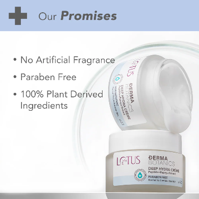LOTUS DERMA BOTANICS DEEP HYDRA CREME PH5.5 50G