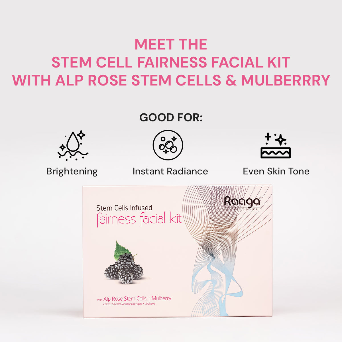 RAAGA FACIAL KIT FAIRNESS 61 GM