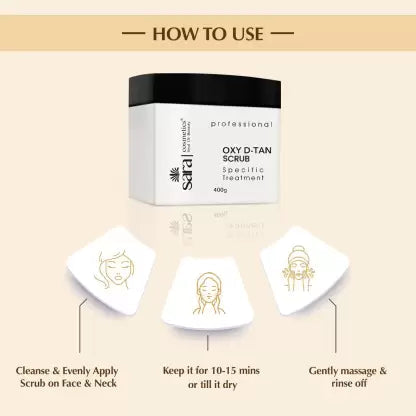 SARA BEAUTY D TAN SCRUB 400 G