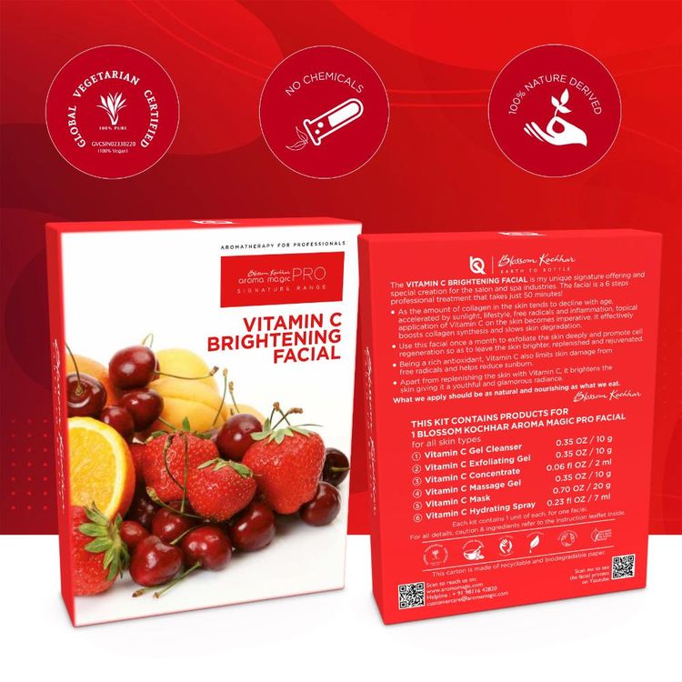 अरोमा मैजिक फेशियल किट विटामिन सी