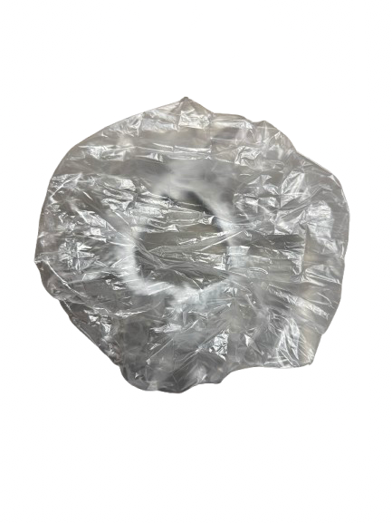 DISPOSABLE SHOWER CAP PLASTIC 10 PCS