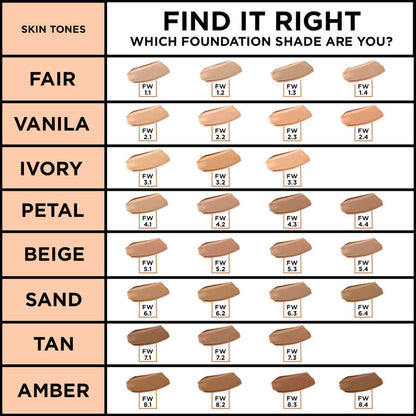कलरबार 24 घंटे वेटलेस फाउंडेशन 4.1 25 एमएल
