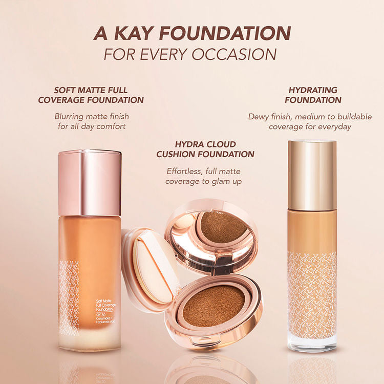 KAY BEAUTY HYDRA CLOUD CUSHION FOUNDATION 165N DEEP