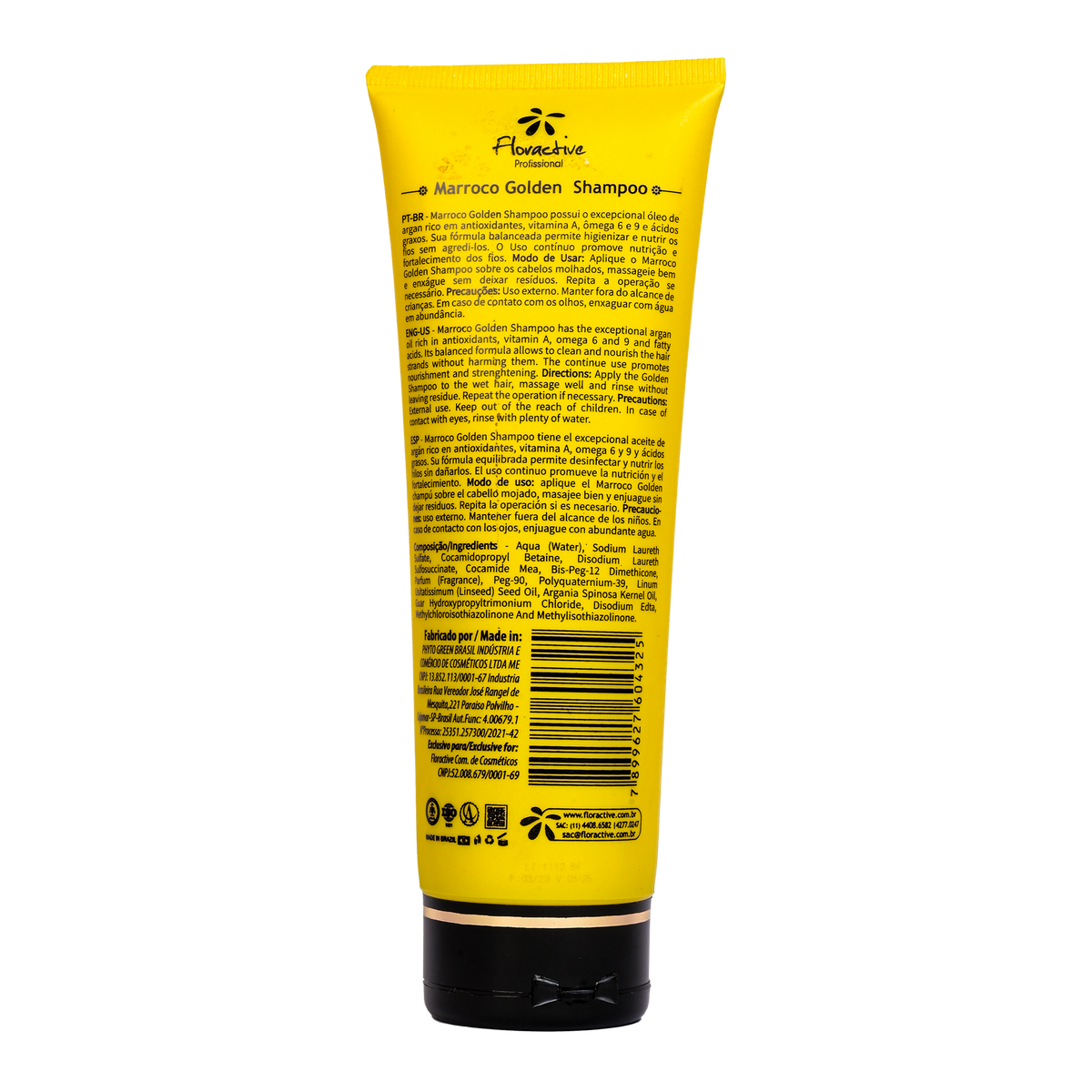 FLORACTIVE MARROCO GOLDEN SHAMPOO 250ML