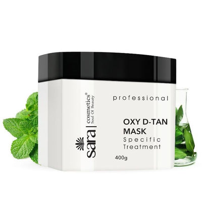 SARA BEAUTY D TAN CLEANSR[OXY PACK] 400 GM