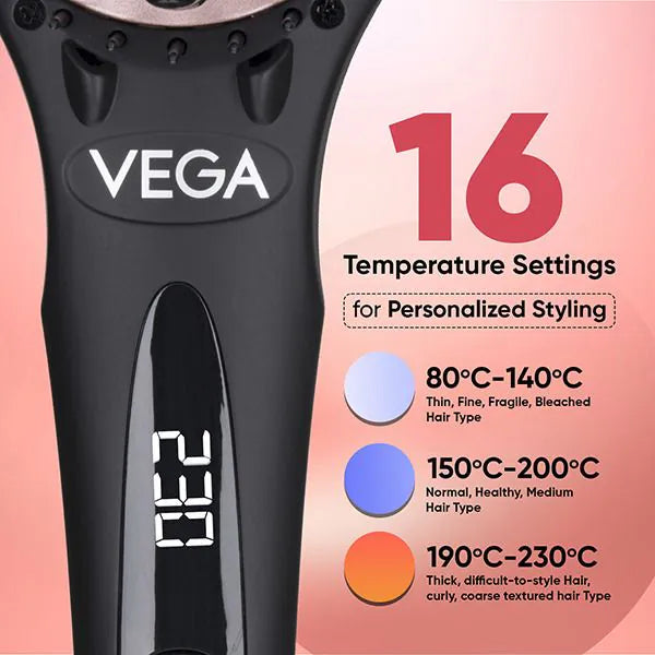 वेगा हेयर स्ट्रेटनिंग ब्रश VHSB 04