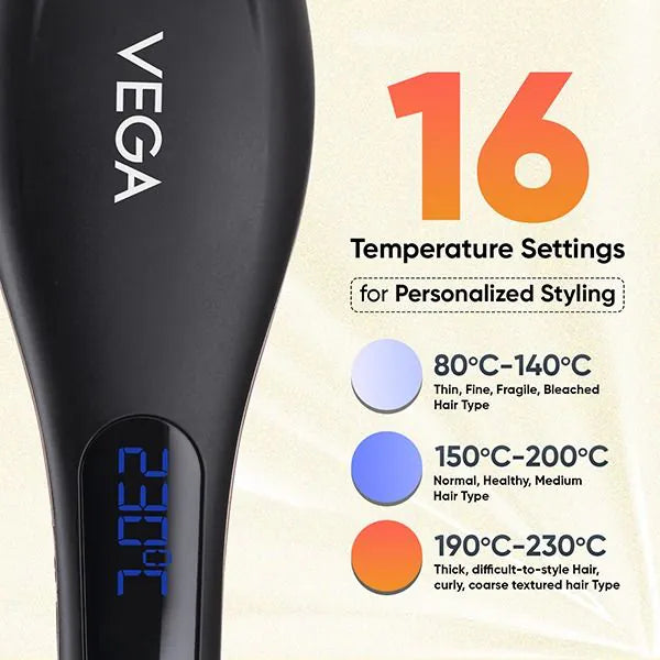 VEGA VHSB 03 HAIR STRAIGHTENING BRUSH