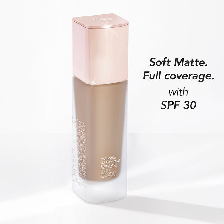 KAY ब्यूटी सॉफ्ट मैट फुल कवरेज फाउंडेशन 110N लाइट 30ML