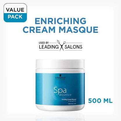 SCHWARZKOPF PROFESSIONAL SPA ENRICHING CREAM MASQUE 500ML (T)