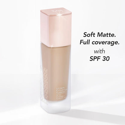 KAY BEAUTY SOFT MATTE FULL COVERAGE FOUNDATION 100P LIGHT