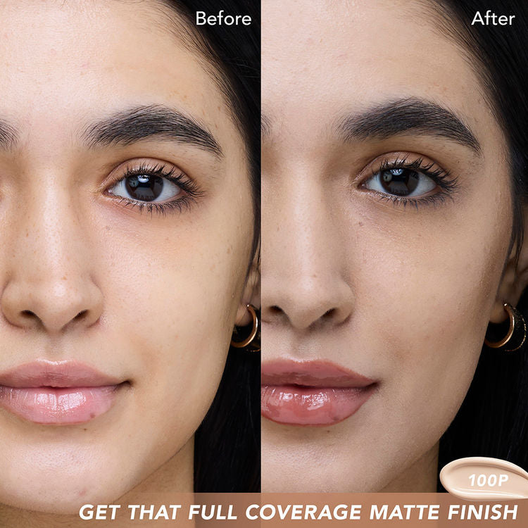 KAY BEAUTY SOFT MATTE FULL COVERAGE FOUNDATION 100P LIGHT