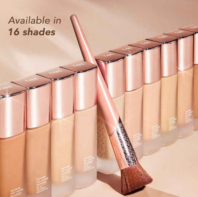 KAY BEAUTY SOFT MATTE FULL COVERAGE FOUNDATION 100P LIGHT