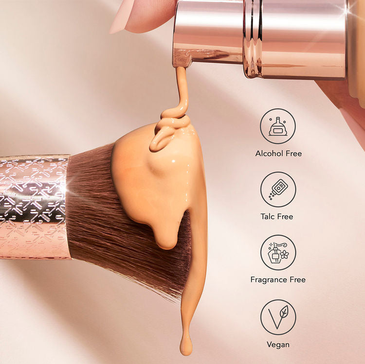 KAY ब्यूटी सॉफ्ट मैट फुल कवरेज फाउंडेशन 125Y मीडियम 30ML